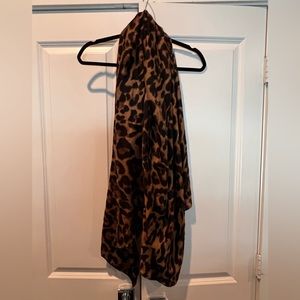 Animal Print Lightweight Scarf